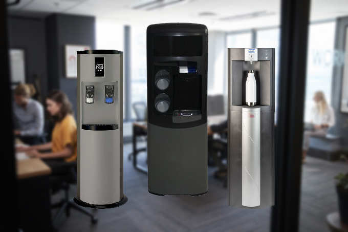 Office with Plumbed-In Water Coolers in Newcastle under Lyme
