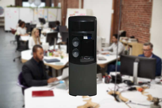 Office with Plumbed-In Water Coolers in Wellingborough