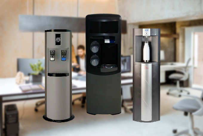 Office with Plumbed-In Water Coolers in newton aycliffe 