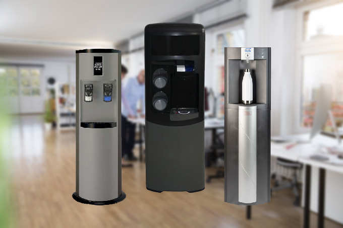 Office with Plumbed-In Water Coolers in norwich