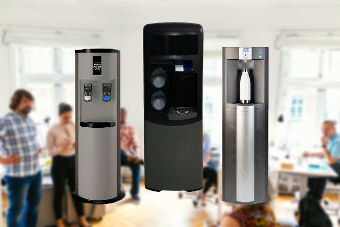 Office with Plumbed-In Water Coolers in oswaldtwistle