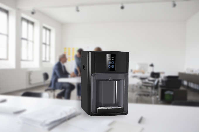 Office with Plumbed-In Water Coolers in reigate