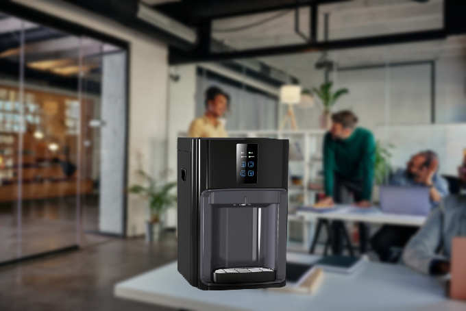 Office with Plumbed-In Water Coolers in rugeley
